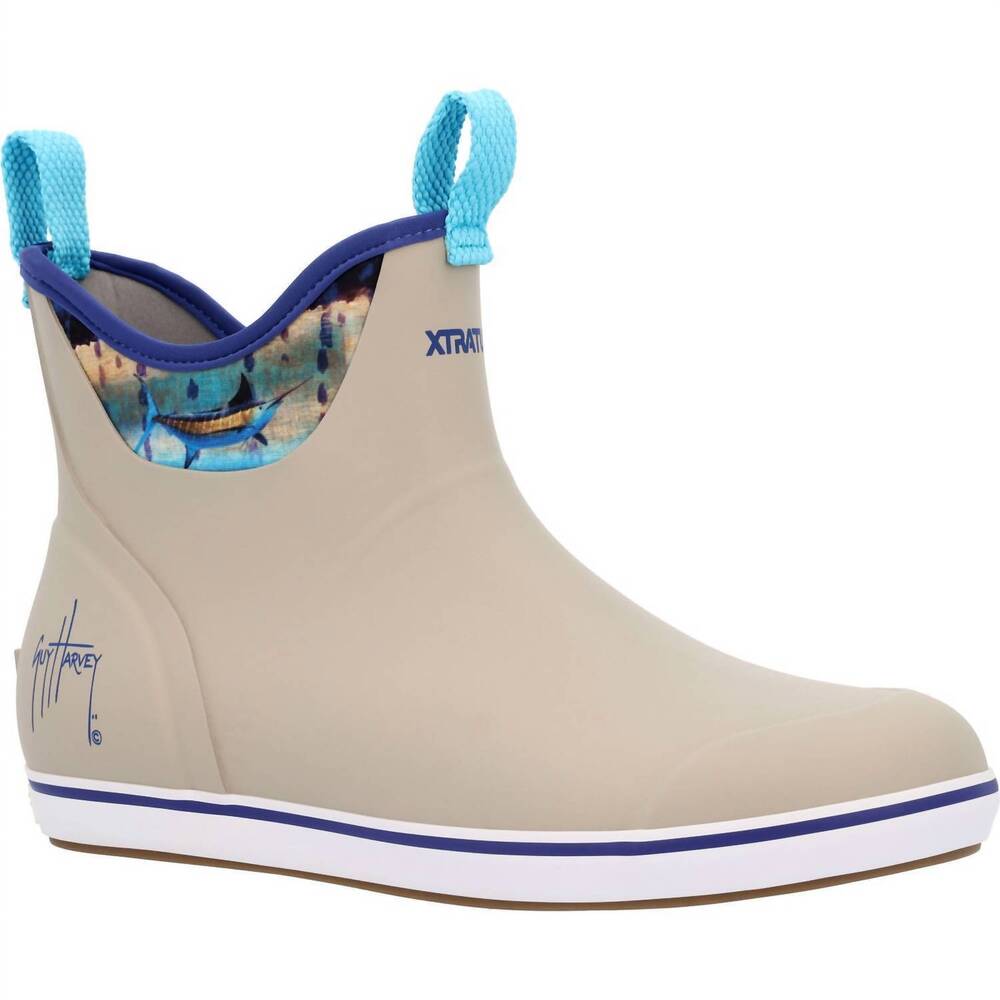 NEW XTRATUF men's ankle deck boots in beige